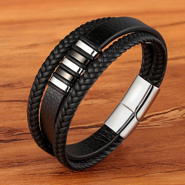Genuine Braided Punk Rock Bangles