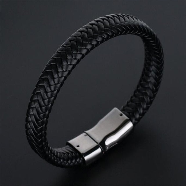 Trendy Genuine Leather Bracelets