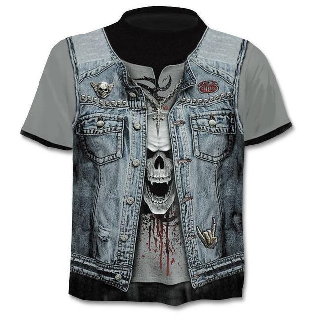 punk style top