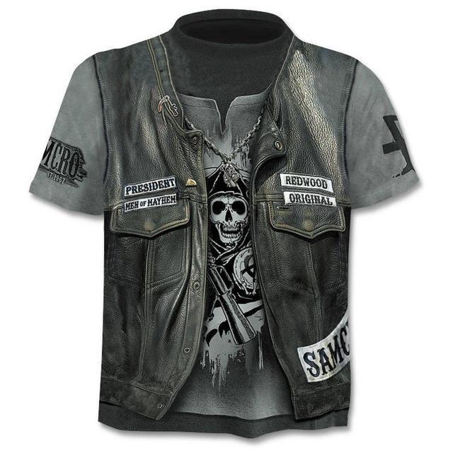 punk style top