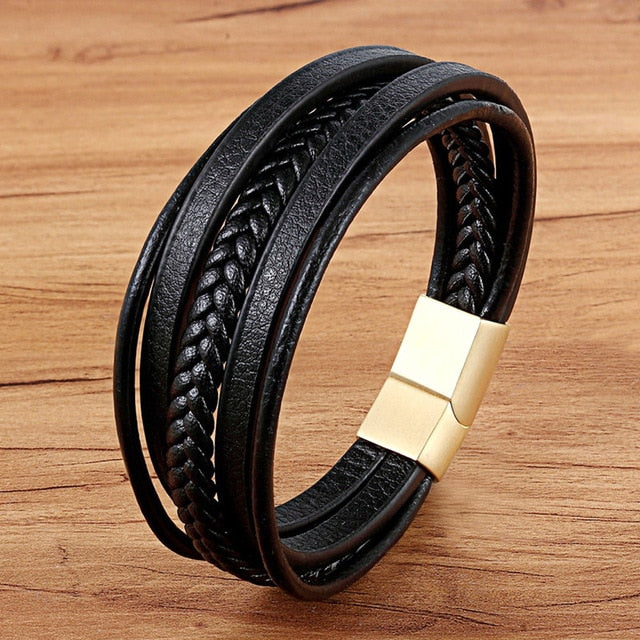 Genuine Braided Punk Rock Bangles