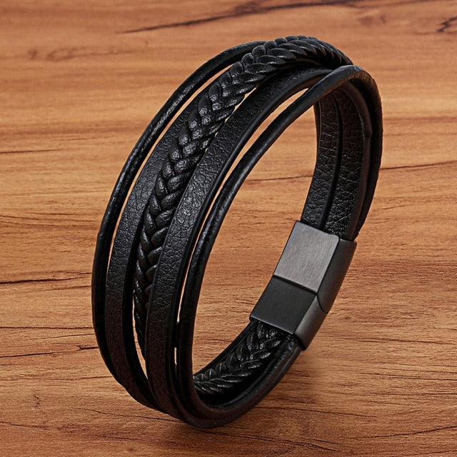 Genuine Braided Punk Rock Bangles