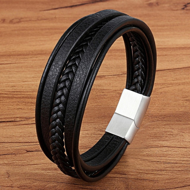 Genuine Braided Punk Rock Bangles