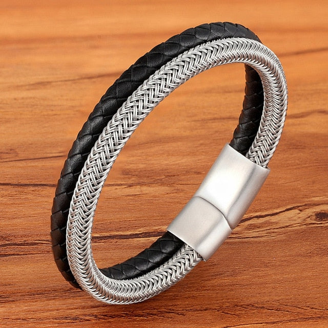 Genuine Braided Punk Rock Bangles