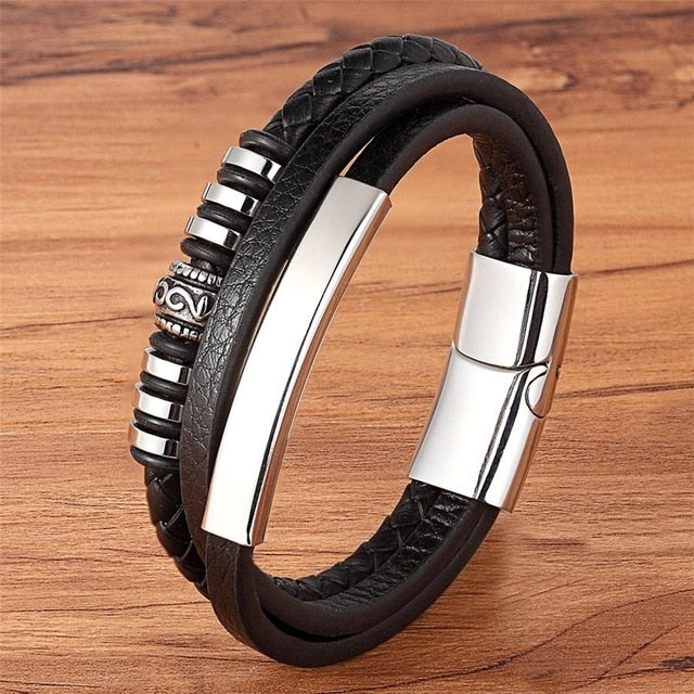 Genuine Braided Punk Rock Bangles
