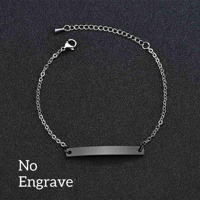 Nameplate Couple Bracelet
