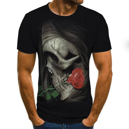 Casual Breathable funny t