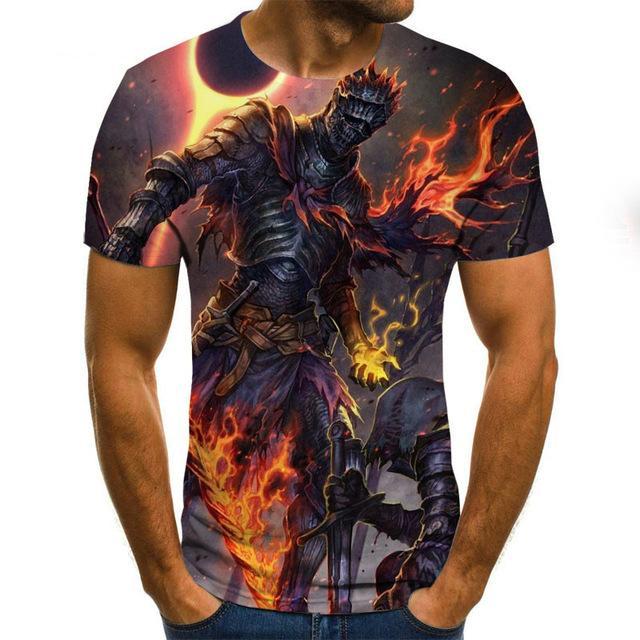 Casual Breathable funny t