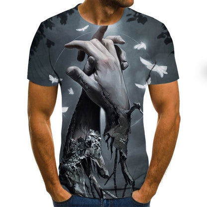 Casual Breathable funny t