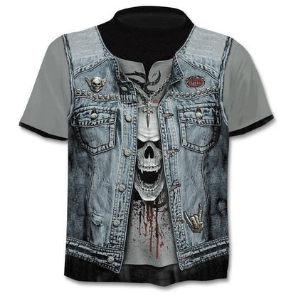 punk style top