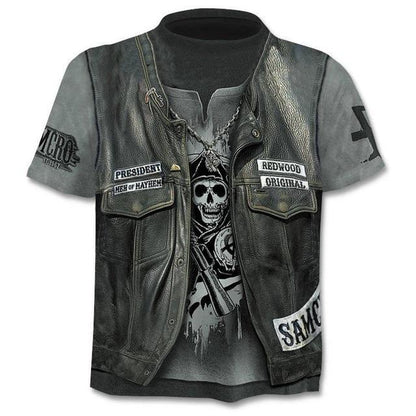 punk style top