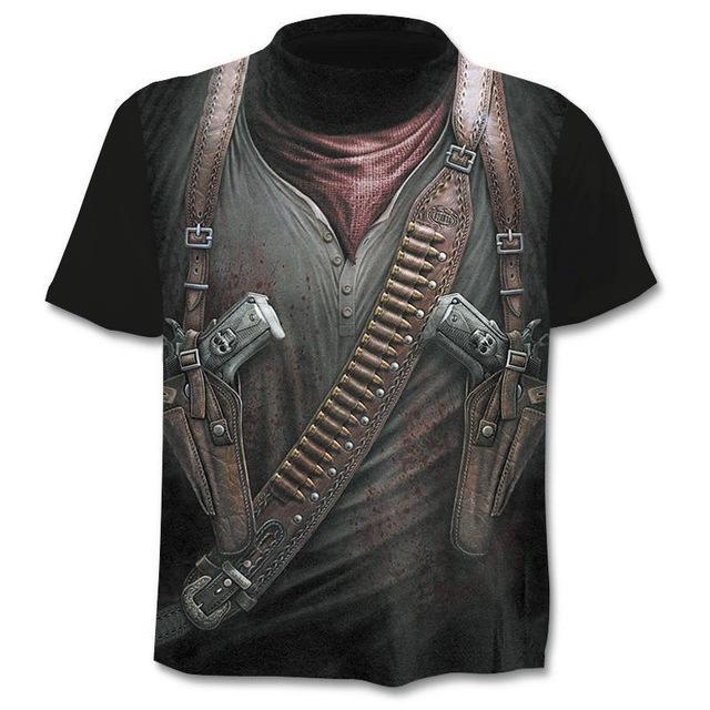 punk style top