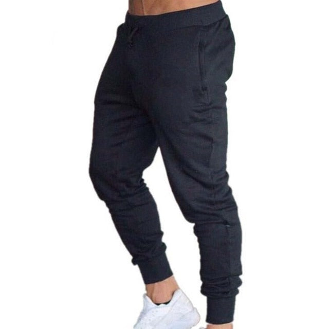 Fitness Muscle Gray Jogging Pants
