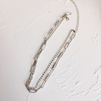 Multilayer Hip Hop Long Chain